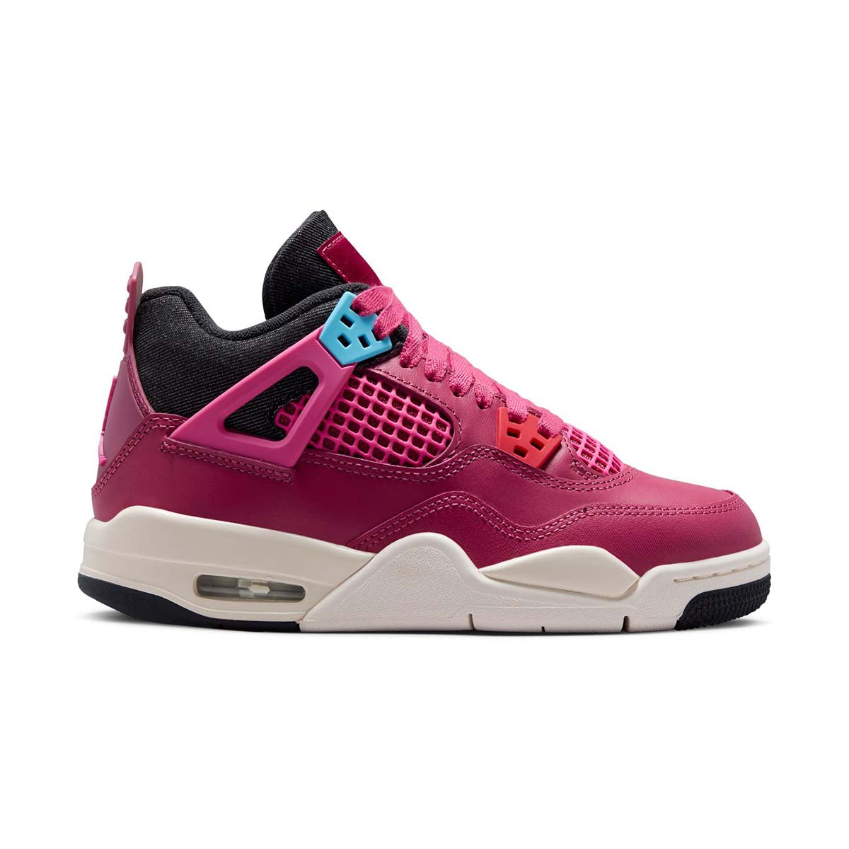 Air Jordan 4 Retro 'Sweet Beet' Big Kids' Shoes - 