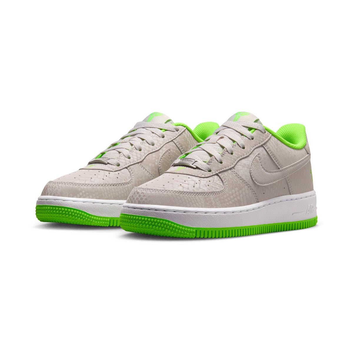 Nike Air Force 1 Low 'Electric Green' Big Kids' Shoes - 