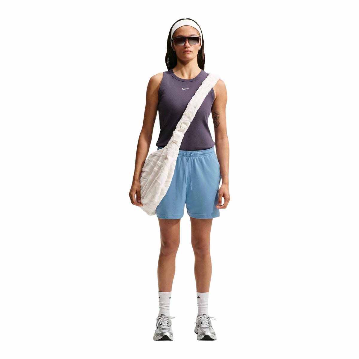 Nike Sportswear Chill Knit Women's High-Waisted Lightweight Shorts - 