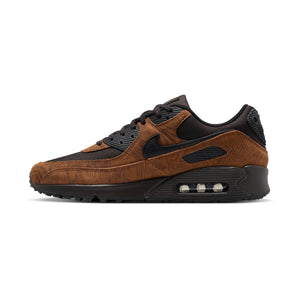 Nike Air Max 90 Premium 'Light British Tan Velvet Brown' Men's Shoes