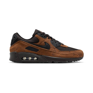 Nike Air Max 90 Premium 'Light British Tan Velvet Brown' Men's Shoes