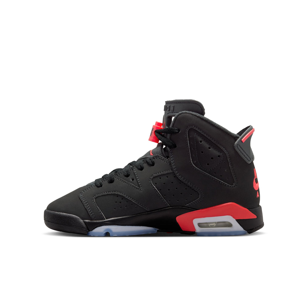 Air Jordan 6 Retro 'Infrared Salesman' Big Kids' Shoes - 
