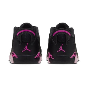 Jordan 6 Retro Low 'Black Fierce Pink ' Baby/Toddler Shoes
