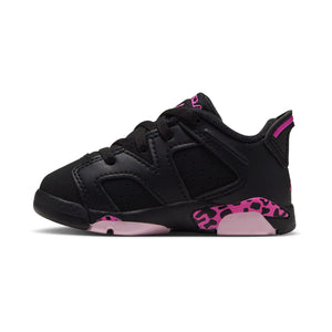 Jordan 6 Retro Low 'Black Fierce Pink ' Baby/Toddler Shoes