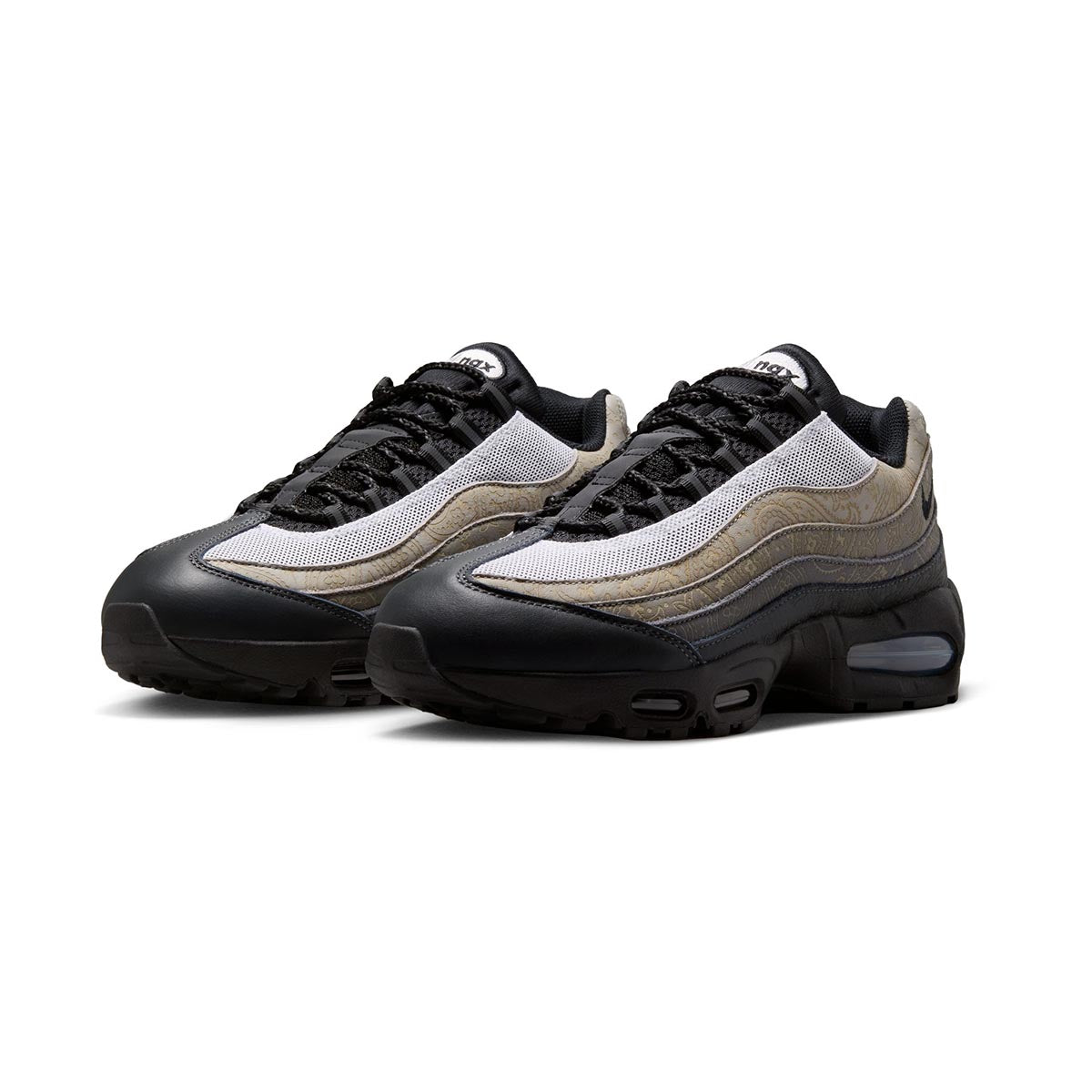 Nike Air Max 95 Big Bubble 'Big Bubble Laser Paisley Graphite' Leather Men's Shoes - 