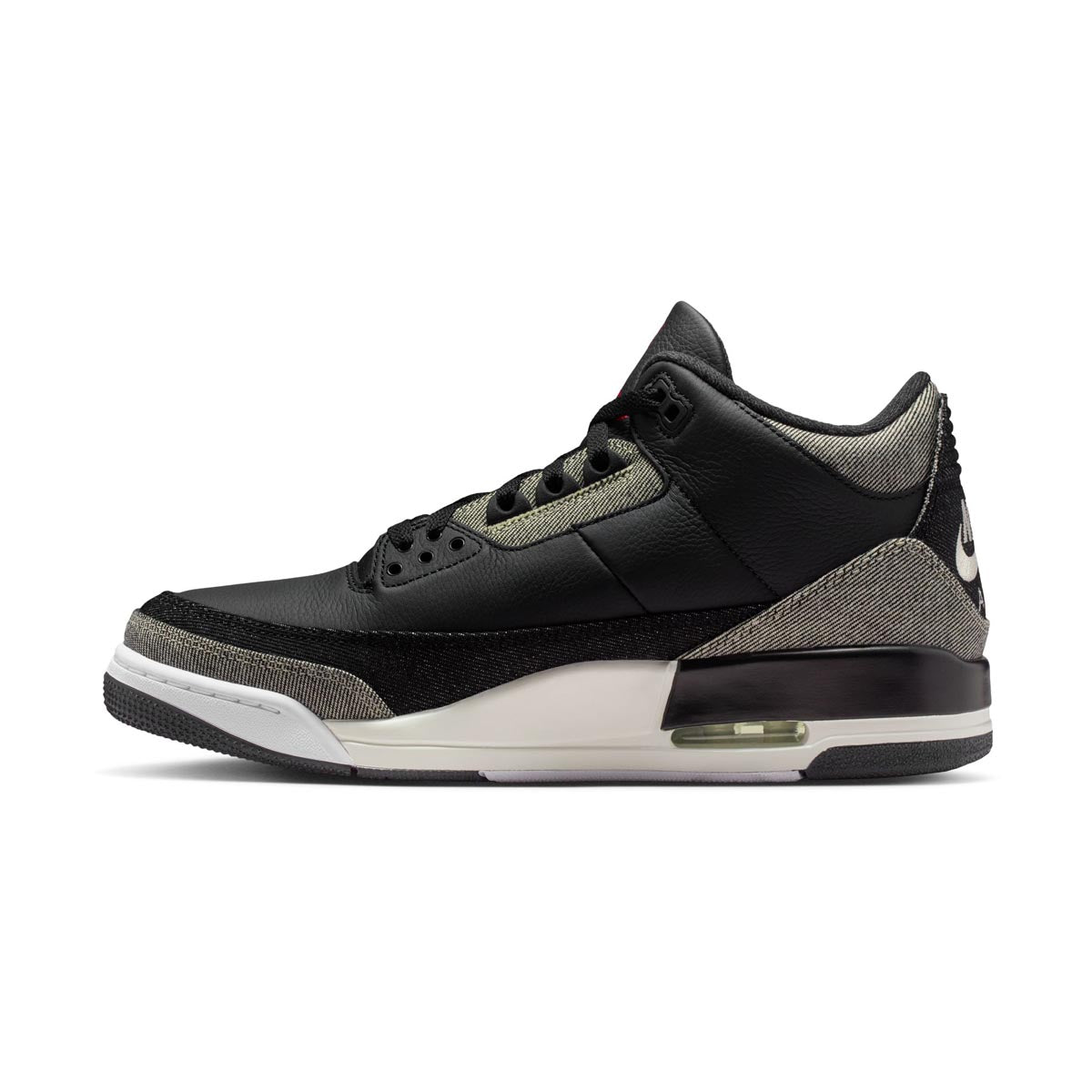 Shop Air Jordan 3 x Levi's® 'Black and White' Men's Shoes