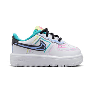 Nike Force 1 'White Hyper Pink Dusty Cactus' Baby/Toddler Shoes