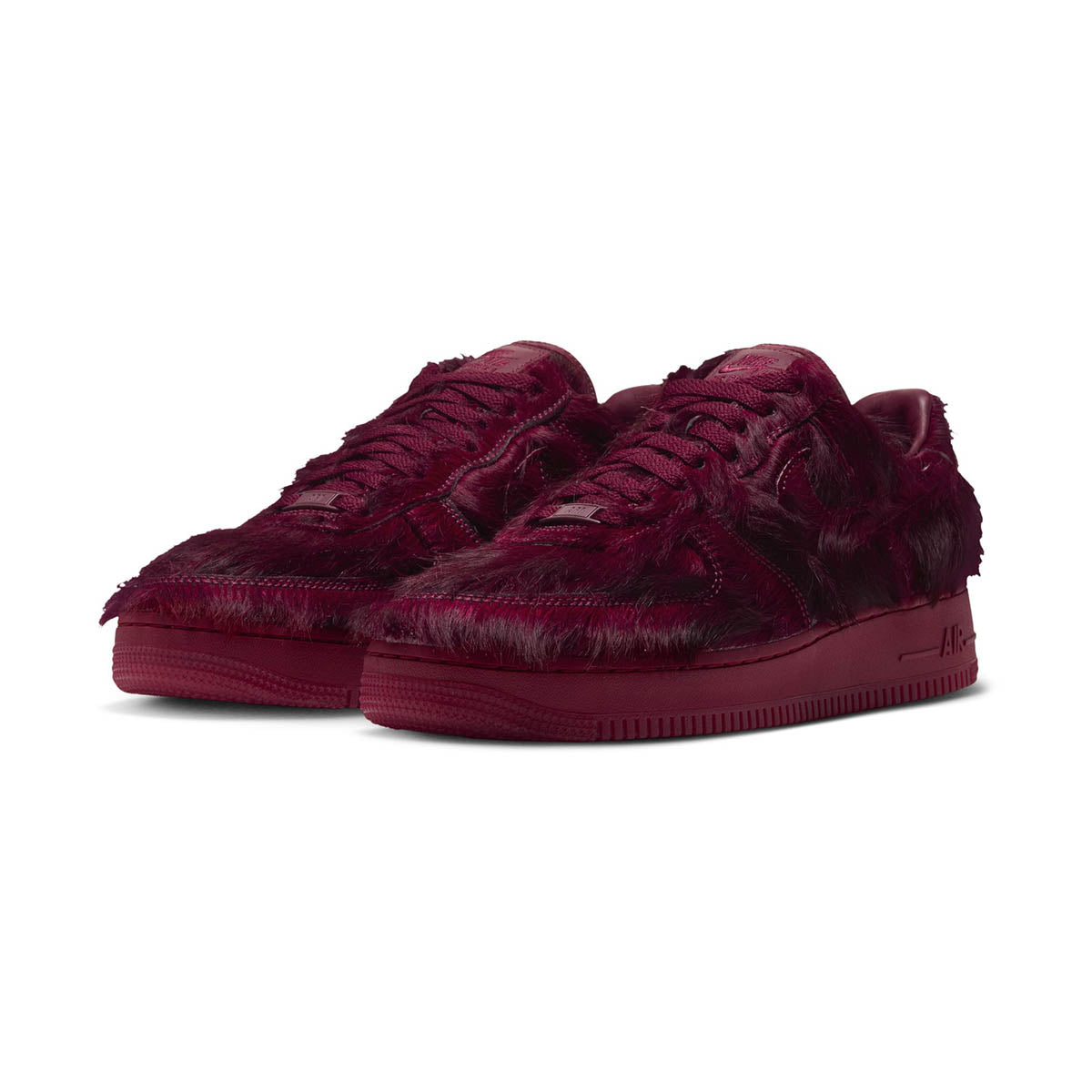 Nike Air Force 1 'Team Red Pony Hair' Men's Shoes - 