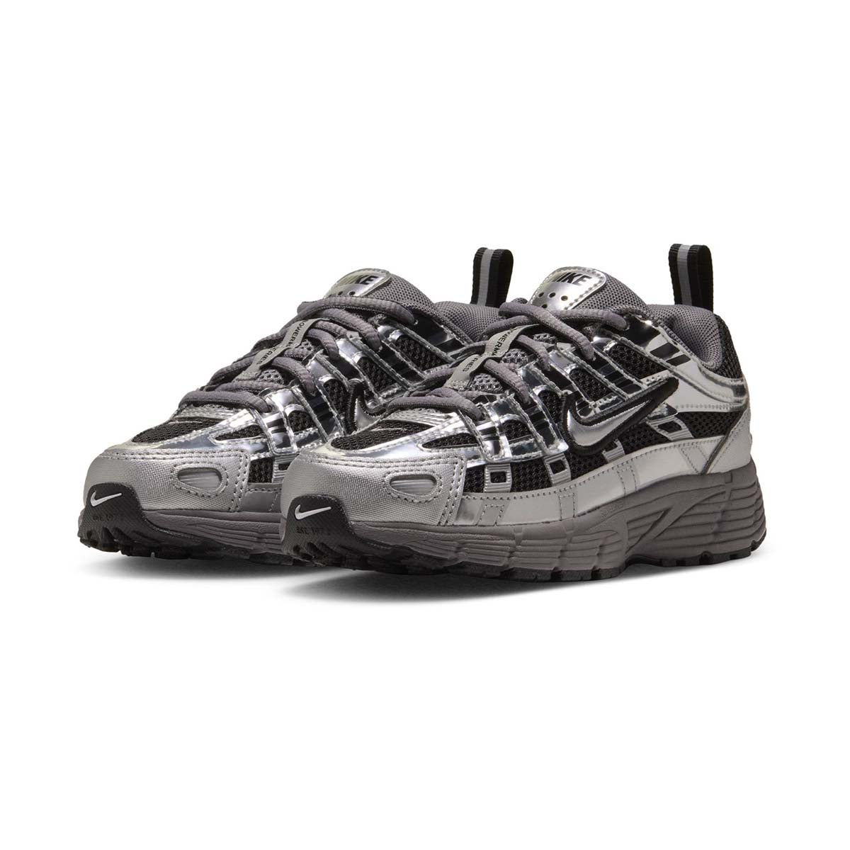 Nike P-6000 'Metallic Silver' Little Kids' Shoes - 