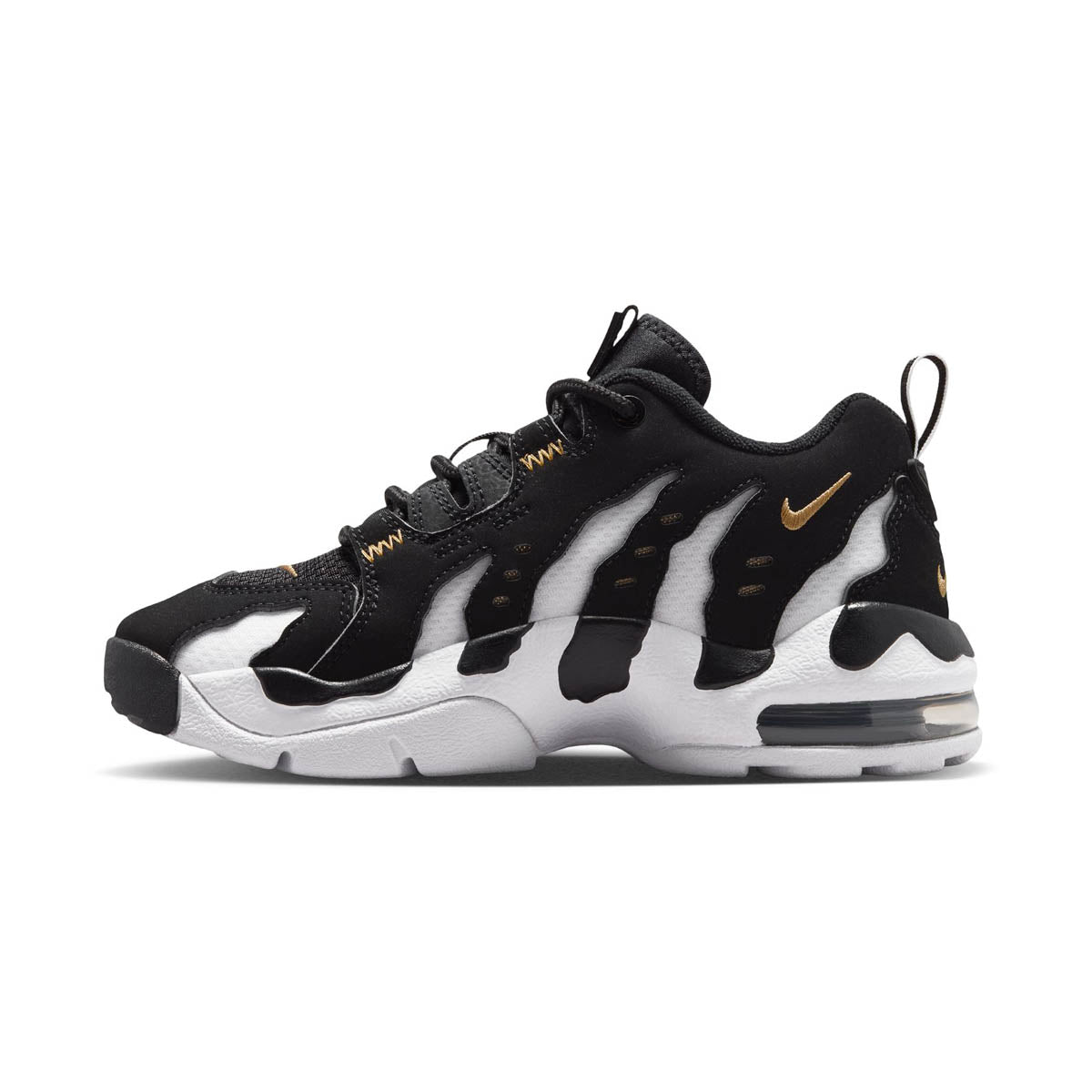 Nike Air DT Max '96 Low 'Black Metallic Gold' Big Kids' Shoes - 