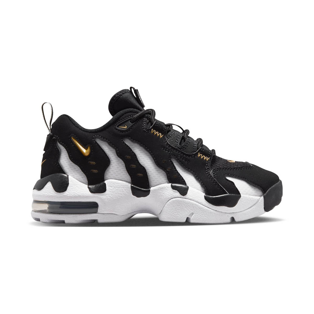 Nike Air DT Max '96 Low 'Black Metallic Gold' Big Kids' Shoes - 