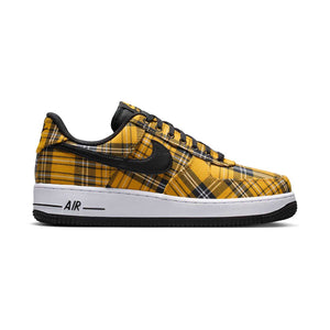 Nike Air Force 1 '07 'Clueless Yellow Plaid' Women's Shoes