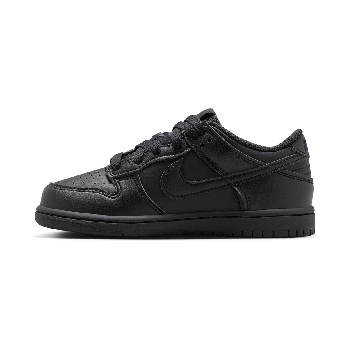 Nike Dunk Low 'Triple Black' Little Kids' Shoes - 