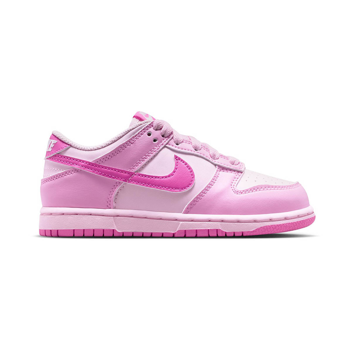 Nike Dunk Low 'Pink Rise Pink Foam' Little Kids' Shoes - 