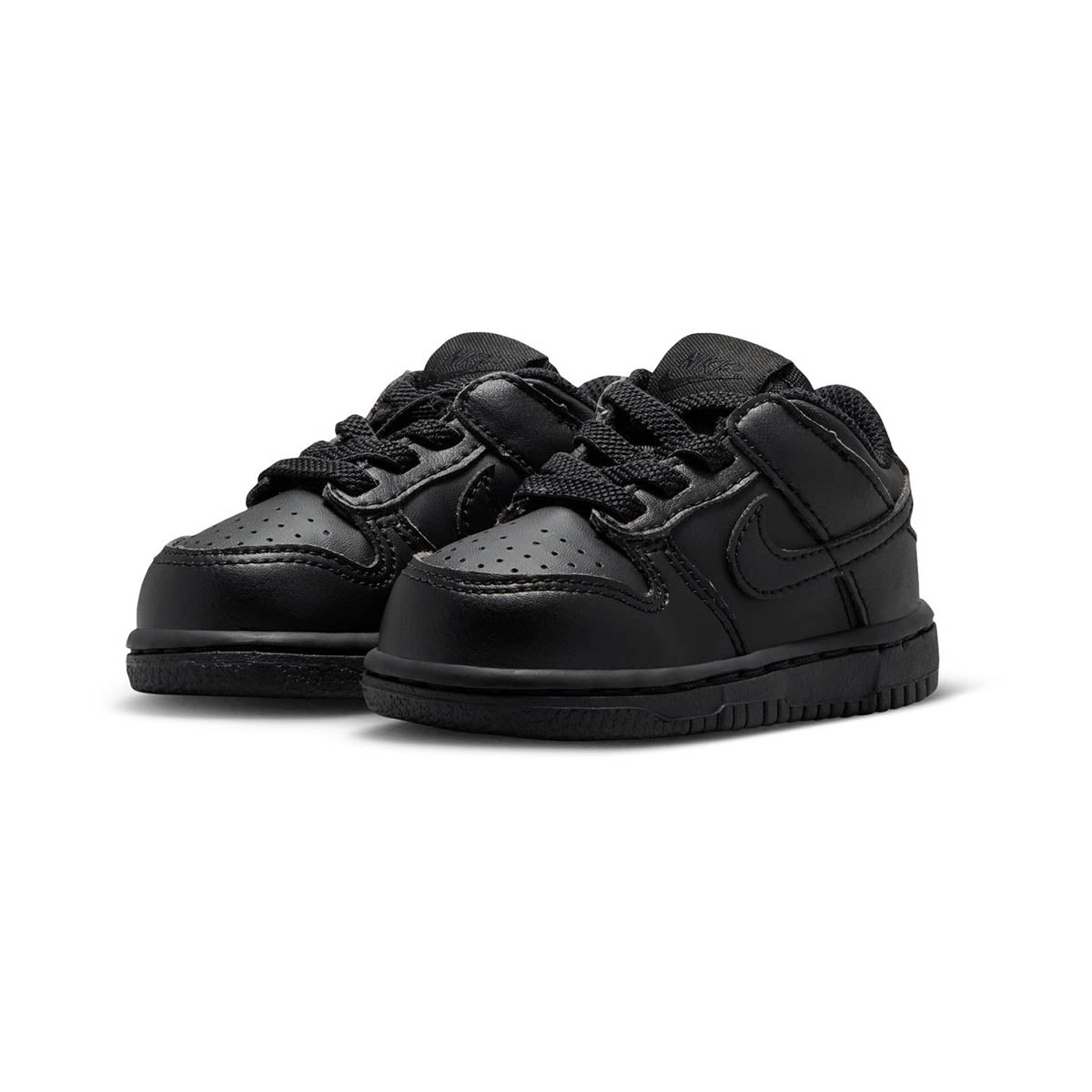 Nike Dunk Low 'Triple Black' Baby/Toddler Shoes - DUNKS
