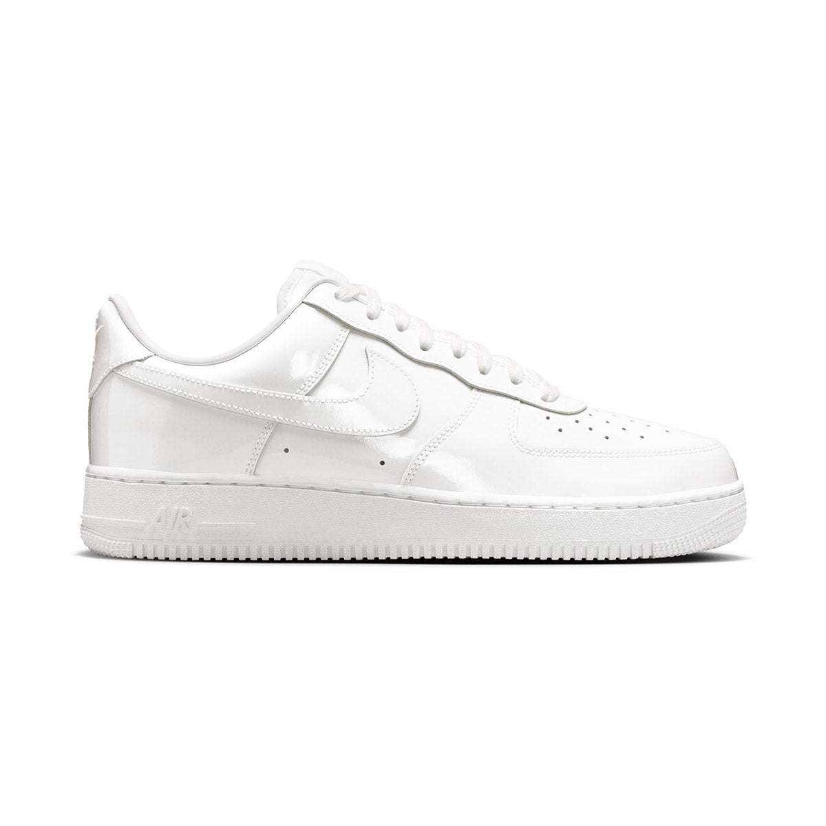 Nike Air Force 1 '07 'White Patent Leather' Men's Shoes - 