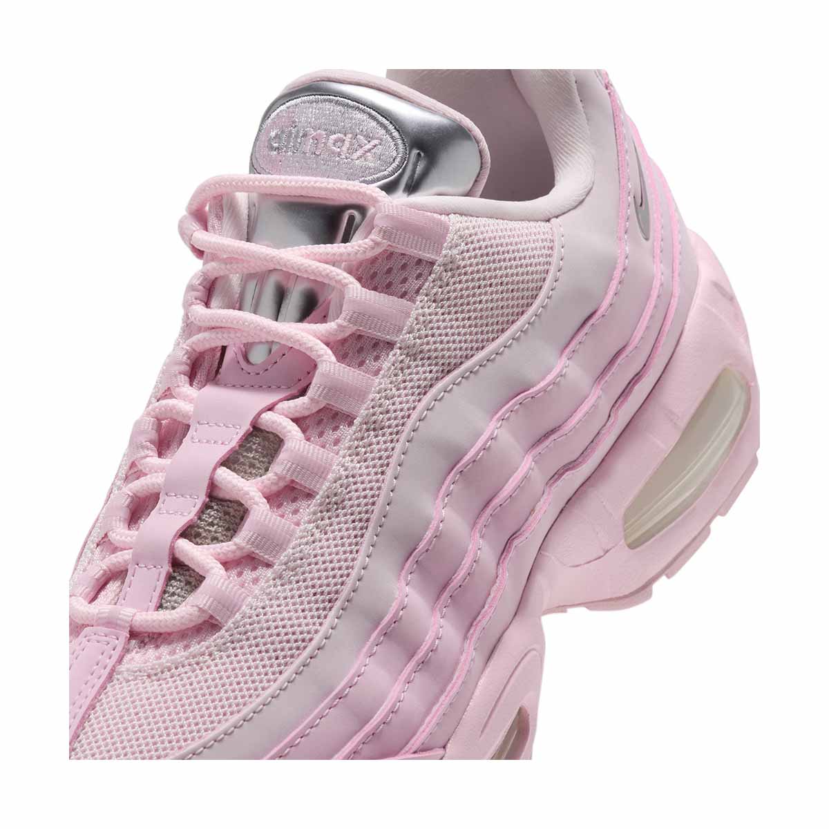 Nike Air Max 95 Big Bubble Chrome 'Pink Foam' Women's Shoes - 
