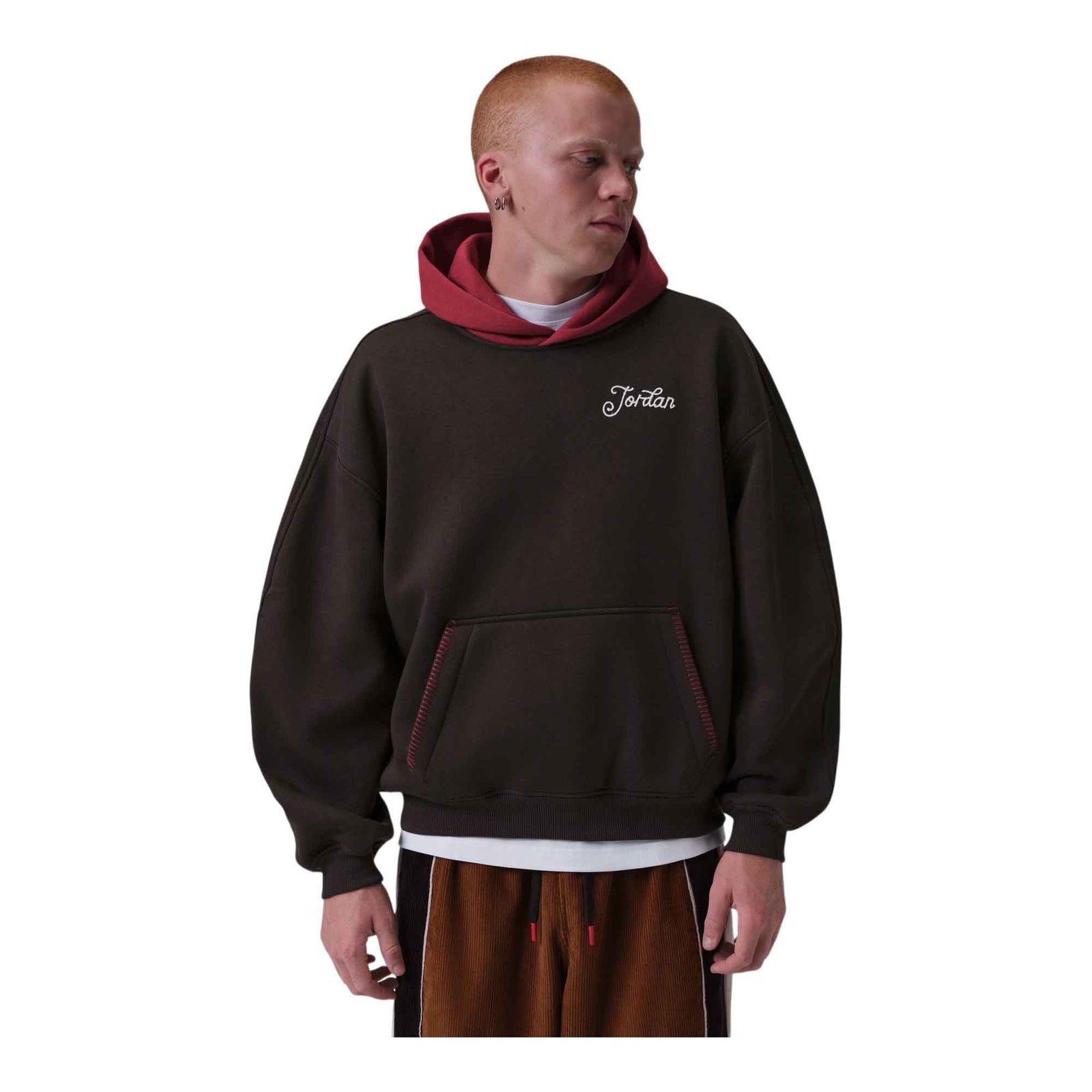 Jordan Brooklyn Fleece Men's Oversized Pullover Hoodie
