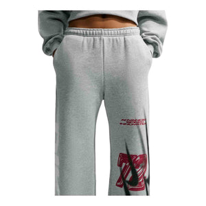 Nike Studio Fleece Medium Weight Women's Oversized High-Rise Straight-Leg Graphic Pants