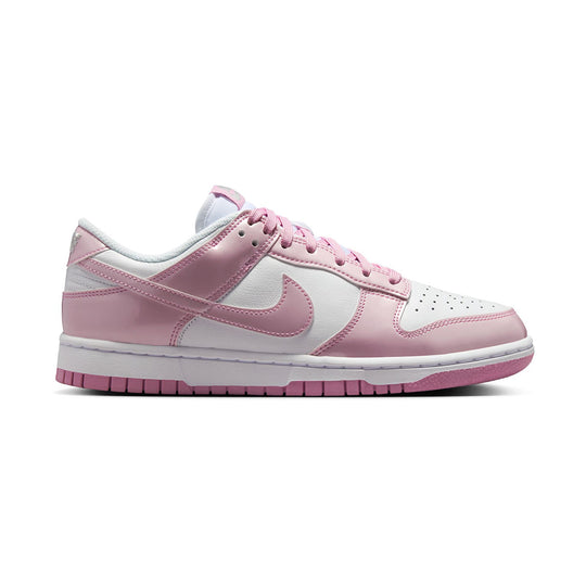 Nike Dunk Low SE 'Patent White Pink Rise' Women's Shoes