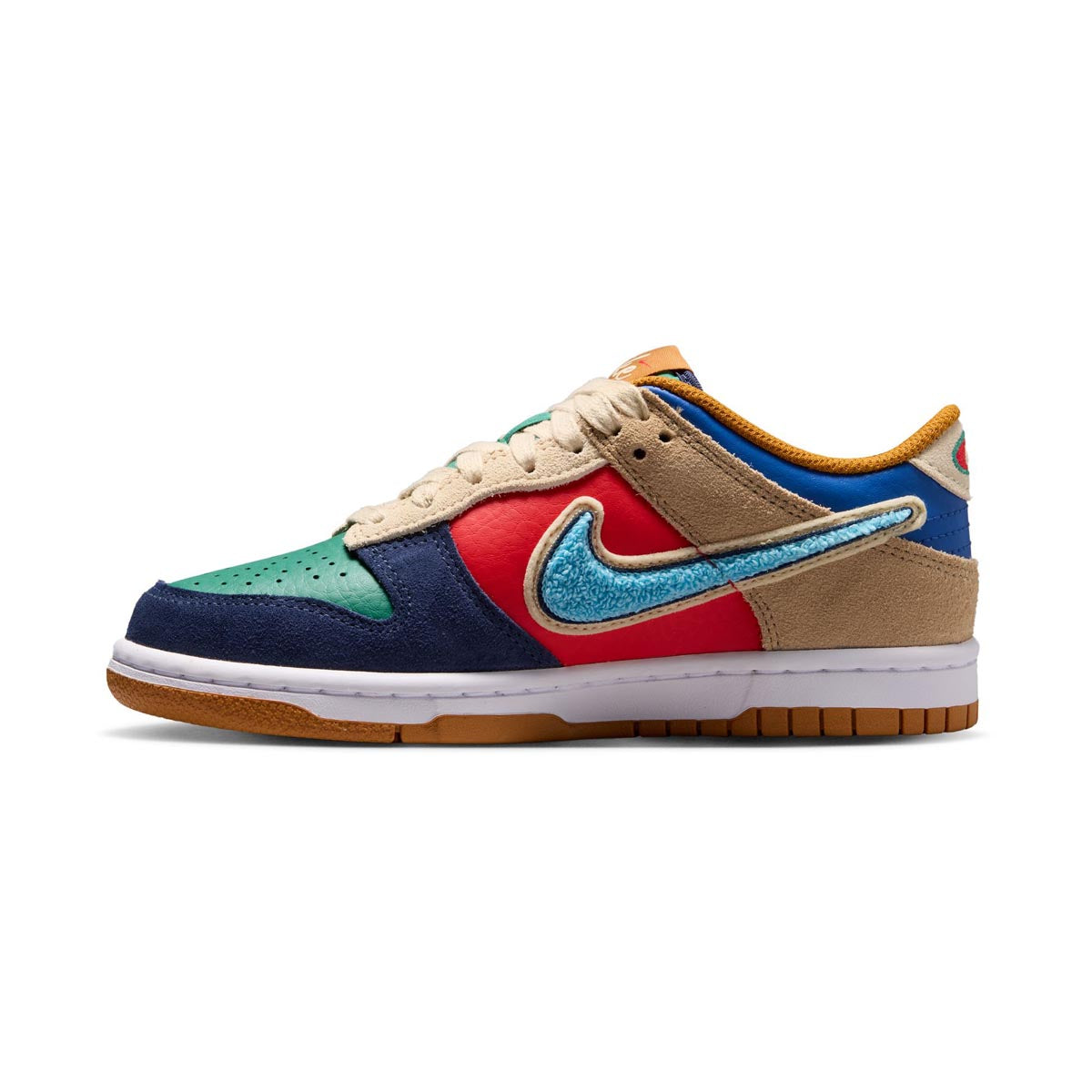 Nike Dunk Low 'Mismatch' Big Kids' Shoes - 