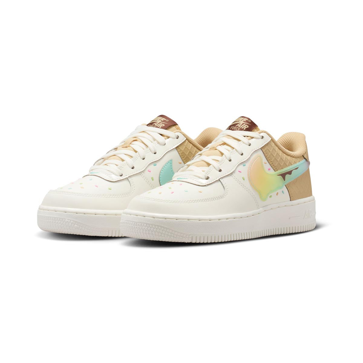 Nike Air Force 1 'Ice Cream' Big Kids' Shoes - 