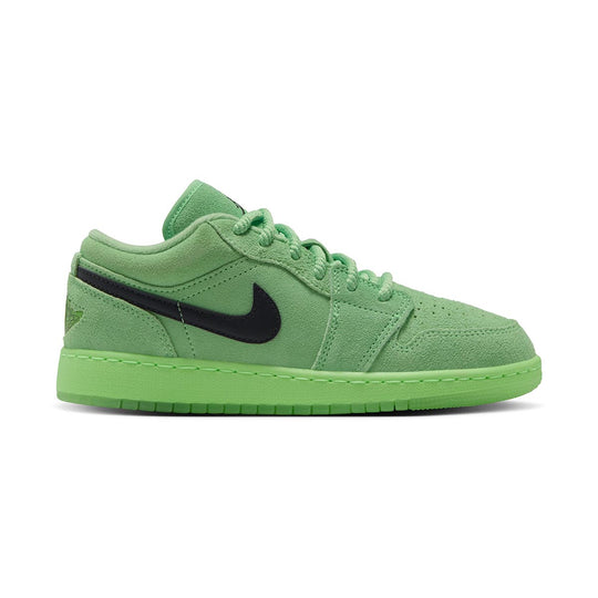 Air Jordan 1 Low SE 'Lime Blast' Big Kids' Shoes