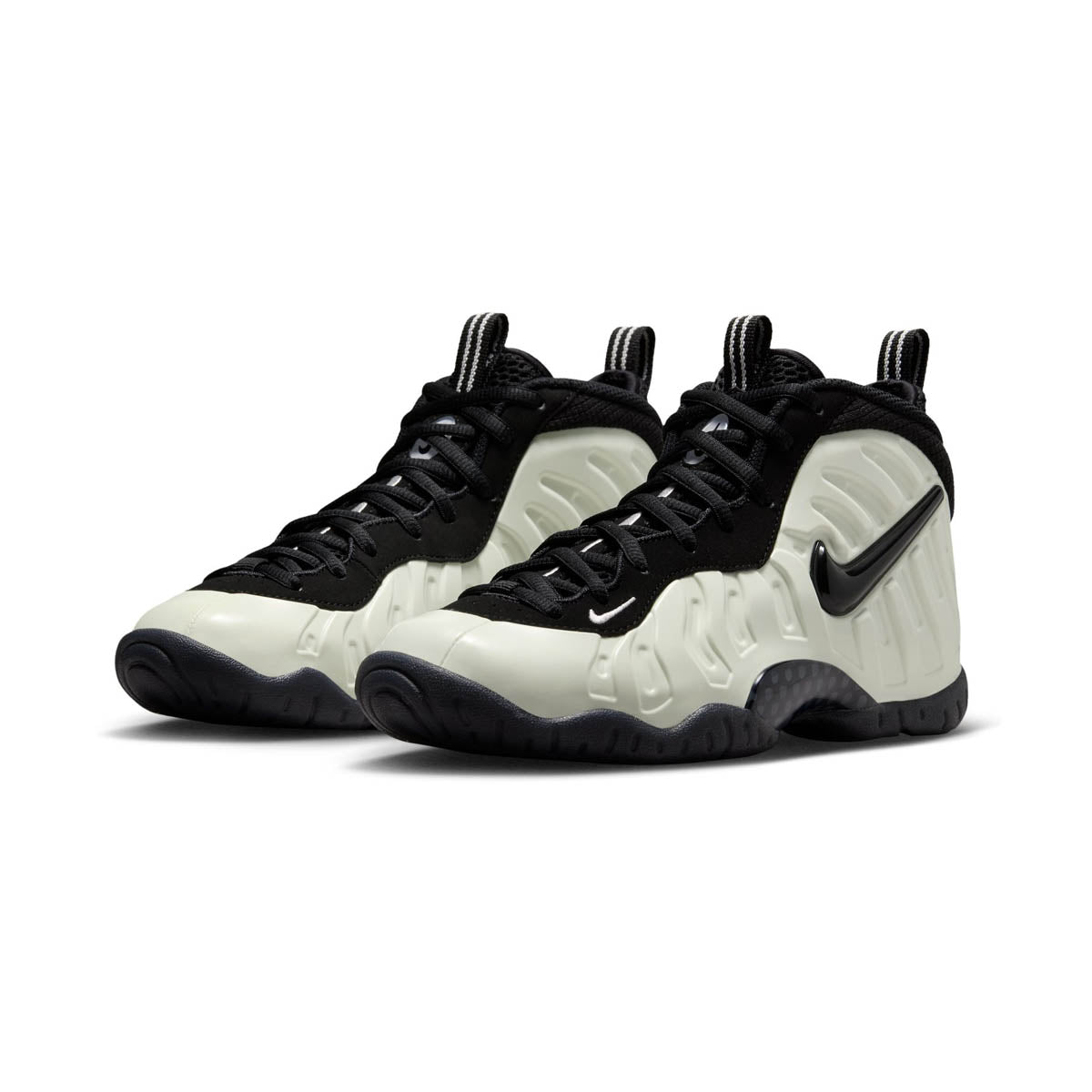Nike Little Posite Pro Premium 'White' Big Kids' Shoes - 