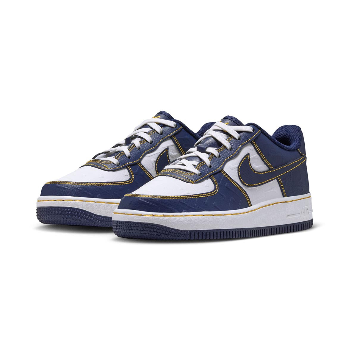 Nike Air Force 1 LE 'Midnight Navy' Big Kids' Shoes - Nike Air Force 1 Kids