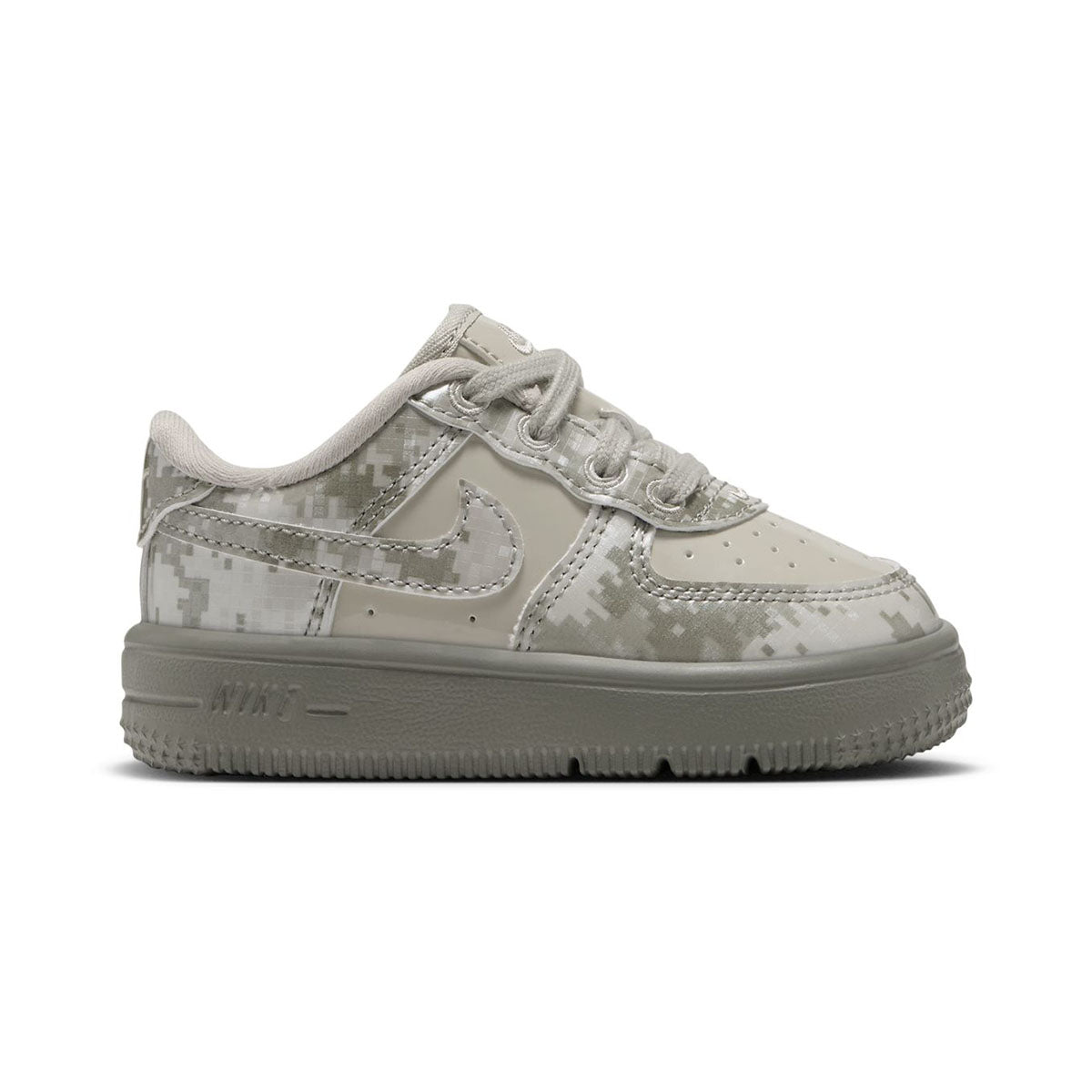 Nike Force 1 Low 'Camo' Baby/Toddler Shoes - White Basketball Shoes