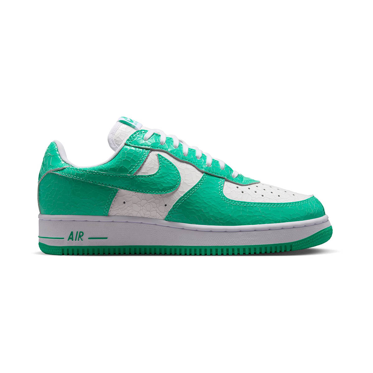 Nike Air Force 1 'Cracked Leather Black White' Men's Shoes - 