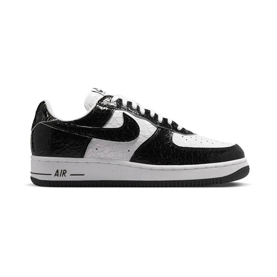 Nike Air Force 1 'Cracked Leather Black White' Men's Shoes