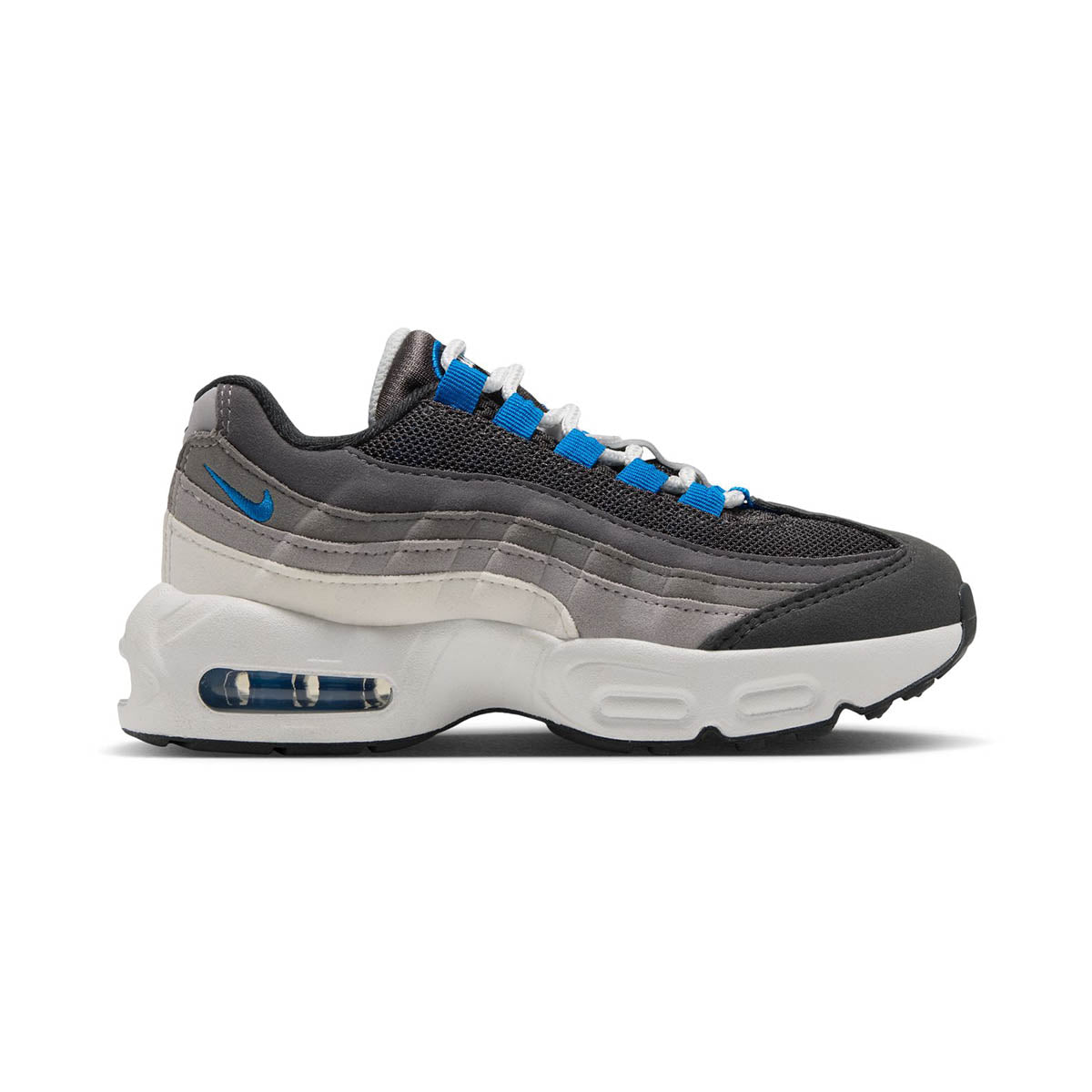 Nike Air Max 95 'Anthracite Blue Spark' Little Kids' Shoes - 