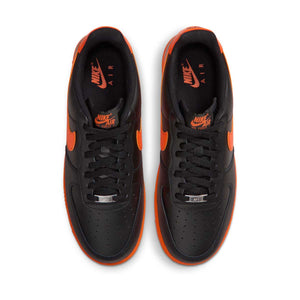 Nike Air Force 1 '07 'Black Safety Orange' Men's Shoes