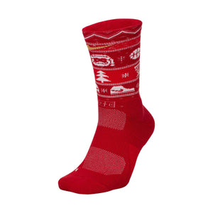 Nike Elite Christmas Crew Socks