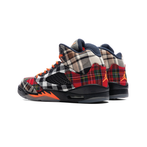 Air Jordan 5 Retro Plaid Big Kids' Shoes