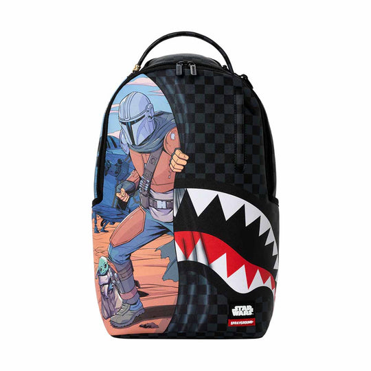 SPRAYGROUND Star Wars Mando Grogu Get to the Ship Backpack
