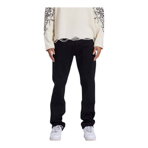CRYSP DENIM Pacific Straight Fit Jet Black