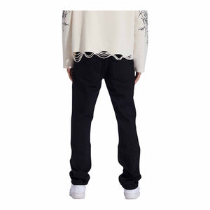 CRYSP DENIM Pacific Straight Fit Jet Black