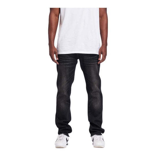 CRYSP DENIM Arch Flare Washed Black