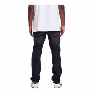 CRYSP DENIM Arch Flare Washed Black