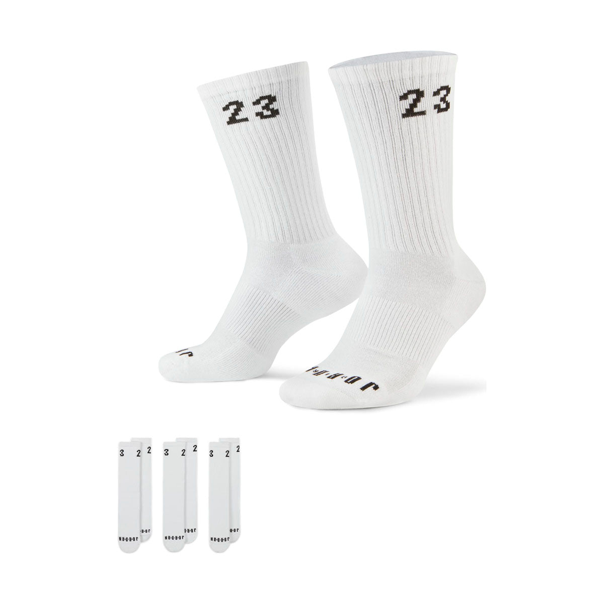 Jordan Essentials Crew Socks (3 Pairs) - SHOP ALL MENS ACCESSORIES