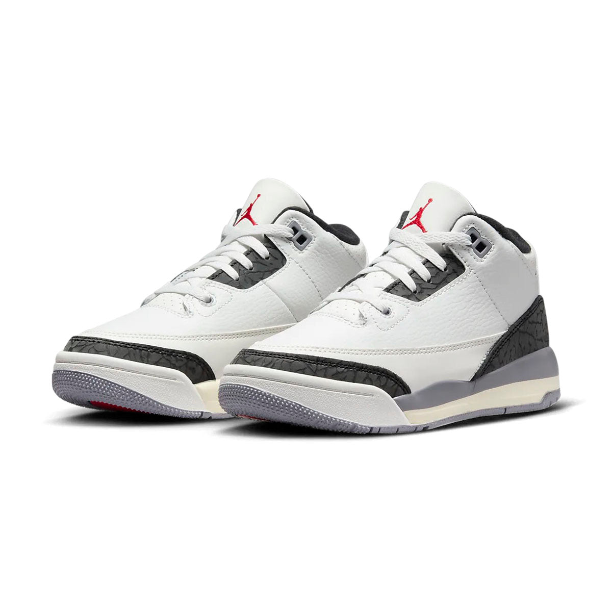 Jordan 3 Retro Cement Grey Little Kids&#39; Shoes