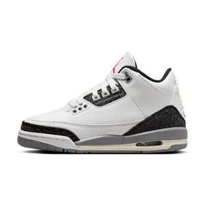 Air Jordan 3 Retro 'Cement Grey' Big Kids' Shoes