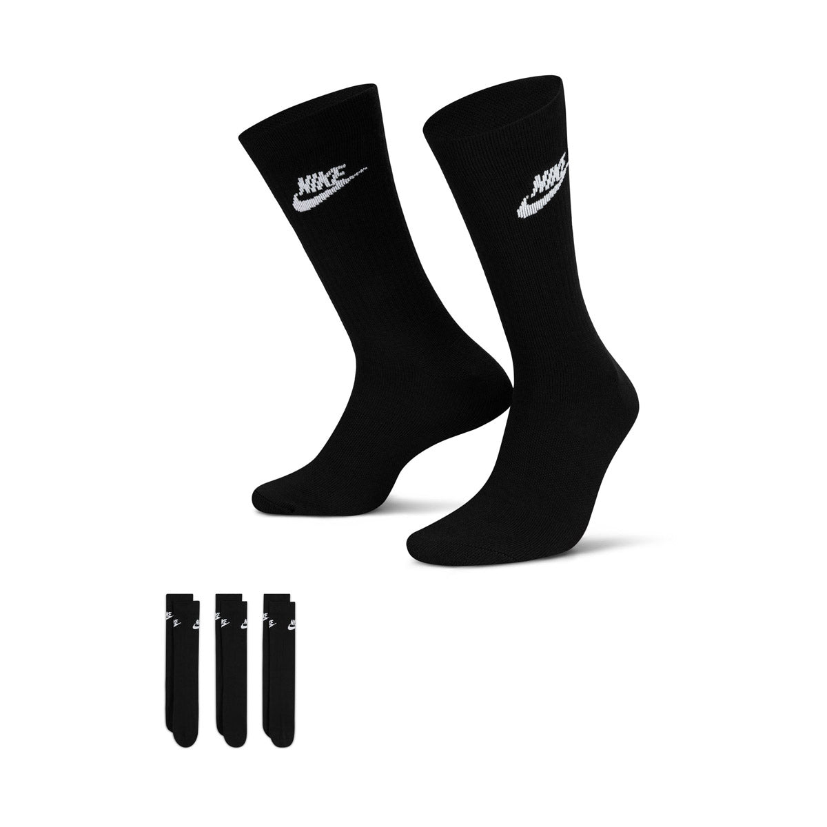 Nike Sportswear Everyday Essential Crew Socks (3 Pairs) - WOMENS NIKE