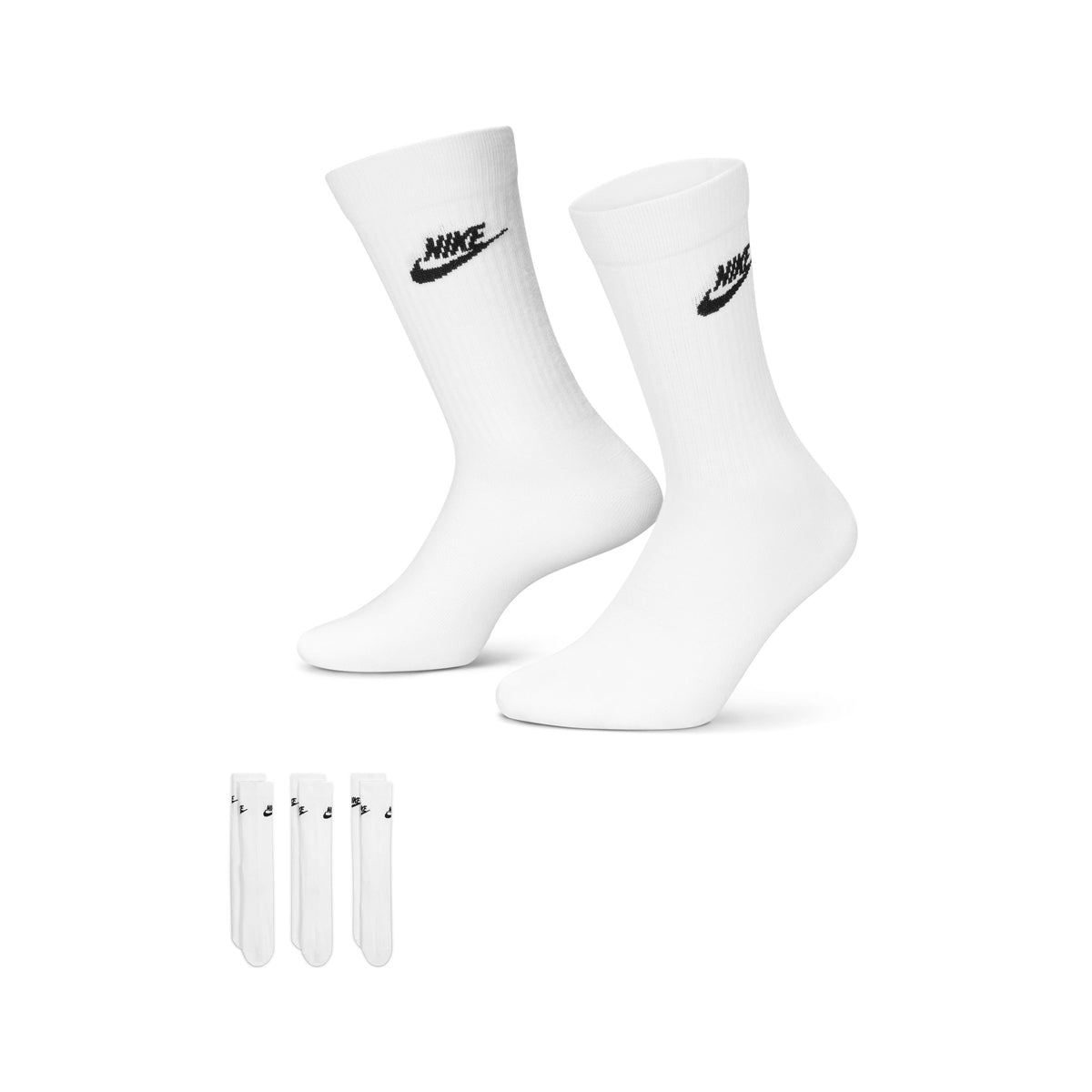 Nike Sportswear Everyday Essential Crew Socks (3 Pairs) - WOMENS NIKE