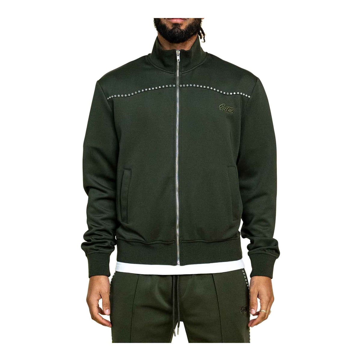 EPTM Martine Olive Track Jacket - EPTM  & CRYSP DENIM