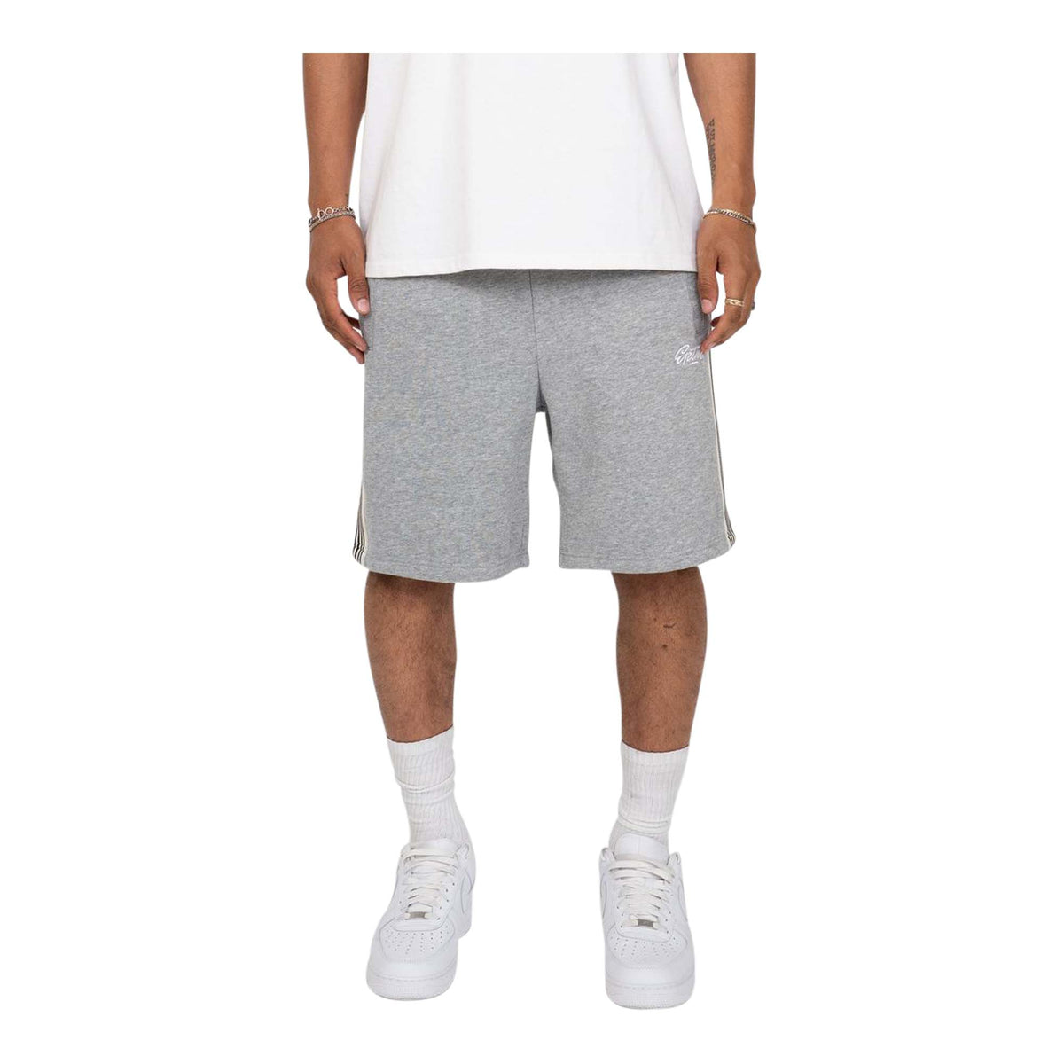 EPTM Essential Heather Grey Shorts - EPTM  & CRYSP DENIM