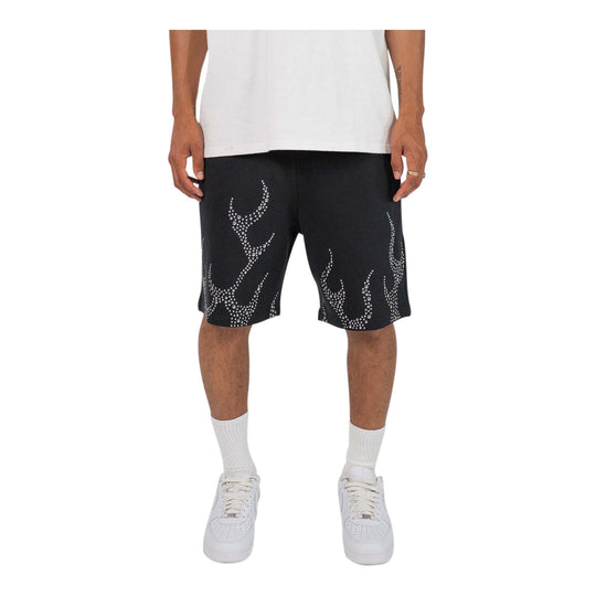 EPTM Metal Flame Black Shorts