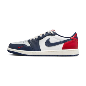 Air Jordan 1 Retro Low OG 'Gym Red & Midnight Navy' Men's Shoes